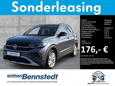 Gebraucht VW T-Cross Goal 95 PS (69 kW) 2025 Grau SUV