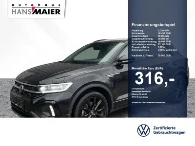 Gebraucht VW T-Roc R-line 190 PS (139 kW) 2023 Deep black perleffekt SUV
