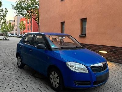 Gebraucht Skoda Fabia 60 PS (44 kW) 2008 Blau Limousine