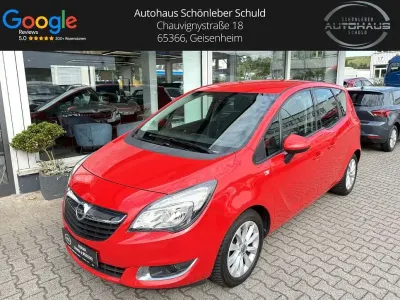 Gebraucht Opel Meriva Style 95 PS (69 kW) 2015 Rot Van / Kleinbus