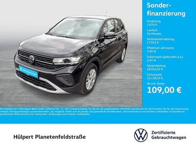 Gebraucht VW T-Cross 95 PS (69 kW) 2025 Schwarz SUV