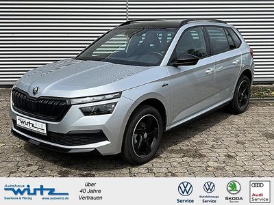 Gebraucht Skoda Kamiq Monte Carlo 110 PS (80 kW) 2022 Brilliantsilber (metallic) SUV