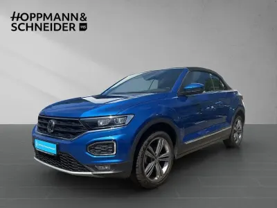 Gebraucht VW T-Roc Cabriolet Style 150 PS (110 kW) 2021 Blau Cabrio