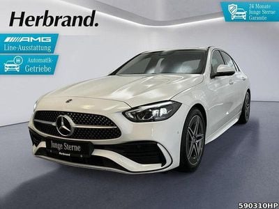 Gebraucht Mercedes C300 AMG line 258 PS (189 kW) 2023 Manufaktur lack manufaktur opa Limousine