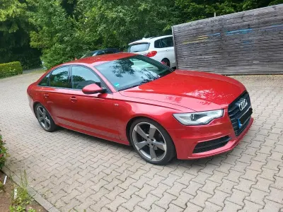 Gebraucht Audi A6 S-Line 204 PS (150 kW) 2012 Rot Limousine
