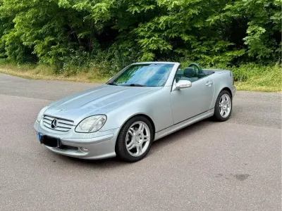 Gebraucht Mercedes SLK200 163 PS (119 kW) 2001 Silber Cabrio