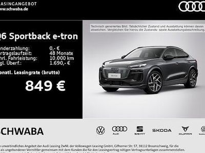 Grau Neu 2026 Audi Q6 Sportback e-tron Ambiente SUV | 84.990 € (Fairer Preis)