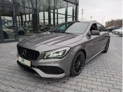 Gebraucht Mercedes CLA200 AMG line 136 PS (100 kW) 2018 Mountaingrau  metalliclack Coupé