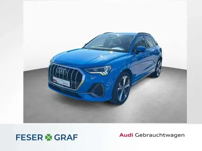 Brugt Audi Q3 S-Line 150 HK (110 kW) 2023 Blå SUV