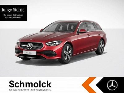 Gebraucht Mercedes C220 Avantgarde 200 PS (147 kW) 2022 Rot Limousine