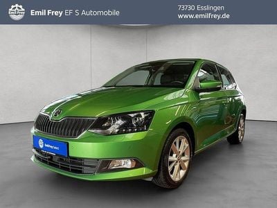 Używany Skoda Fabia Clever 75 KM (55 kW) 2018 Zielony Sedan/Limuzyna