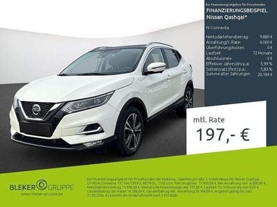 Second-hand Nissan Qashqai N-Connecta 160 CP (117 kW) 2019 Alb SUV