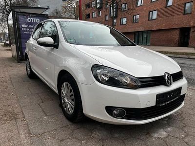 Gebraucht VW Golf VI 80 PS (58 kW) 2009 Weiß Kleinwagen