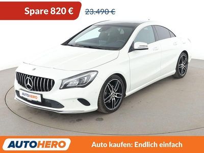 Gebraucht Mercedes CLA180 Urban 122 PS (89 kW) 2019 Weiß Limousine