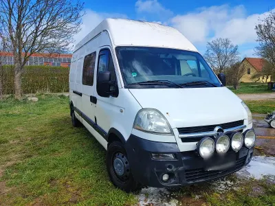 Begagnad Opel Movano 145 HK (106 kW) 2008 Vit Minibuss