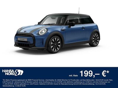 Usata Mini Cooper Classic 136 CV (100 kW) 2021 Blu Utilitaria