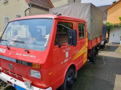 Gebraucht VW LT 109 PS (80 kW) 1992 Rot Van / Kleinbus
