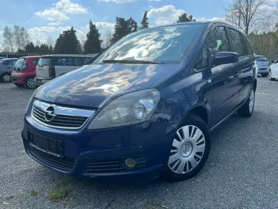 Gebraucht Opel Zafira Catch Me 94 PS (69 kW) 2007 Blau Van / Kleinbus