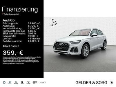 Weiß Gebraucht 2021 Audi Q5 S-Line SUV | 28.480 € (Fairer Preis)
