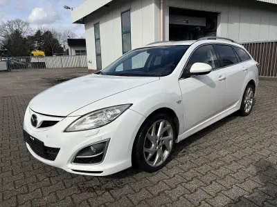 Gebraucht Mazda 6 Sports-Line 179 PS (131 kW) 2010 Weiß Kombi