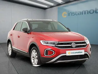 Gebraucht VW T-Roc 110 PS (80 kW) 2023 Rot SUV