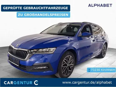 Gebraucht Skoda Octavia Clever 116 PS (85 kW) 2022 Blau Kombi