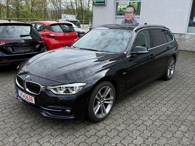 Gebraucht BMW 320 Sport Line 190 PS (139 kW) 2017 Schwarz Kombi