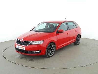 Gebraucht Skoda Rapid Drive 125 PS (91 kW) 2017 Rot Kleinwagen