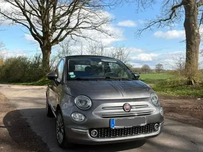 Brugt Fiat 500C Lounge 69 HK (50 kW) 2018 Grå Cabriolet