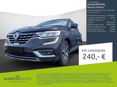 Gxa onyxschwarz (metallic) Gebraucht 2022 Renault Koleos Initiale Paris SUV | 22.190 € (Superpreis)