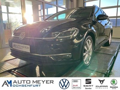 Schwarz Gebraucht 2019 VW Golf VII Highline Kombi | 18.370 € (Fairer Preis)