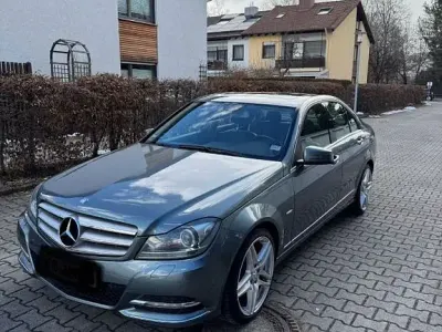 Brugt Mercedes C200 184 HK (135 kW) 2011 Sølv Sedan