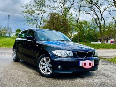 gebraucht BMW 116 1er e87 i Schwarz TÜV NEU 03.2026 8-Fach Bereifung