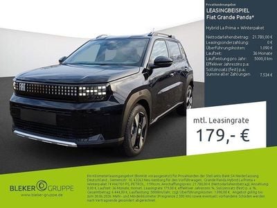 Usata Fiat Grande Panda La Prima 101 CV (74 kW) 2025 Nero Utilitaria