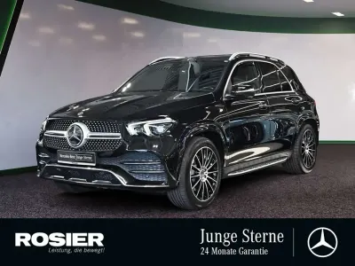 Gebraucht Mercedes GLE450 AMG Exclusive 367 PS (269 kW) 2024 Schwarz / obsidianschwarz SUV