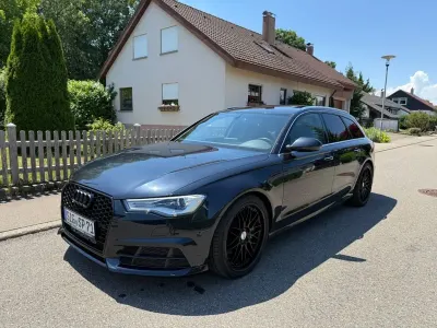 Gebraucht Audi A6 S-Line 218 PS (160 kW) 2015 Schwarz Kombi