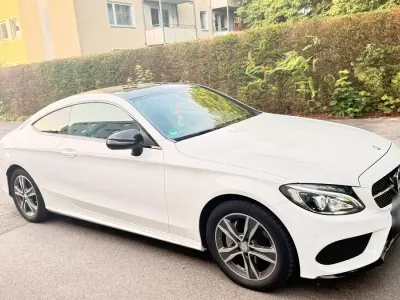 Gebraucht Mercedes C200 185 PS (136 kW) 2016 Weiß Coupé