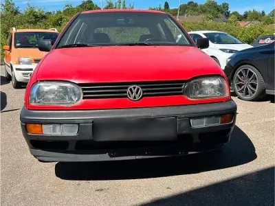 Gebraucht VW Golf III 75 PS (55 kW) 1993 Rot Kleinwagen