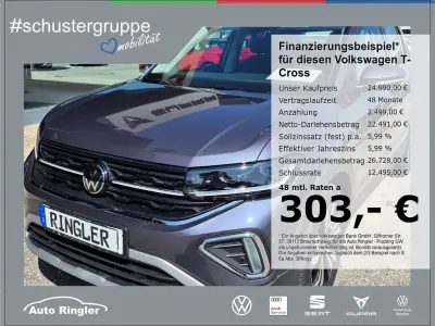 Gebraucht VW T-Cross Style 150 PS (110 kW) 2025 Grau SUV