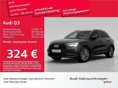 Gebraucht Audi Q3 Advanced 150 PS (110 kW) 2024 Mythosschwarz metallic SUV