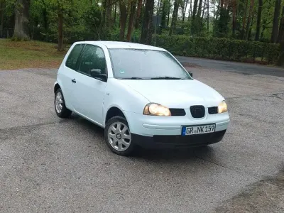 Brugt Seat Arosa 60 HK (44 kW) 2003 Hvid Hatchback