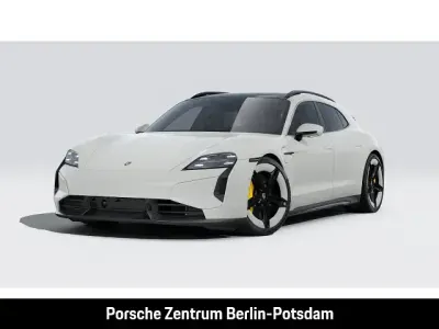 Neu Porsche Taycan Turbo S Sport Turismo 700 kW (952 PS) 2026 Weiss Limousine