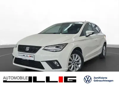 Gebraucht Seat Ibiza Style 110 PS (80 kW) 2023 "candy" weiss Kleinwagen