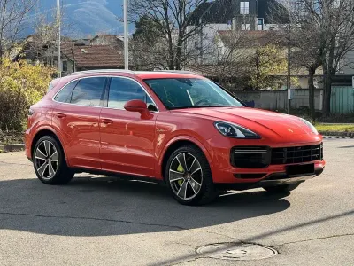 Gebraucht Porsche Cayenne Turbo S 549 PS (403 kW) 2019 Orange SUV