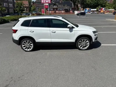 Gebraucht Skoda Karoq Style 150 PS (110 kW) 2018 Weiß SUV