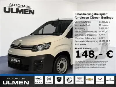Gebraucht Citroën Berlingo Start 131 PS (96 kW) 2020 Weiss Van / Kleinbus