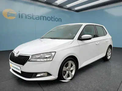Gebraucht Skoda Fabia 60 PS (44 kW) 2021 Weiß Kleinwagen