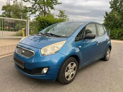 Gebraucht Kia Venga Vision 90 PS (66 kW) 2010 Byteblau met. Kleinwagen