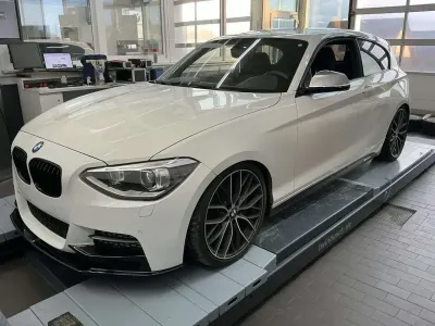 Usata BMW 135 Sport Line 320 CV (235 kW) 2013 Bianco Utilitaria