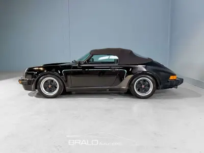 Occasion Porsche 911 218 PK (160 kW) 1989 Zwart Cabriolet